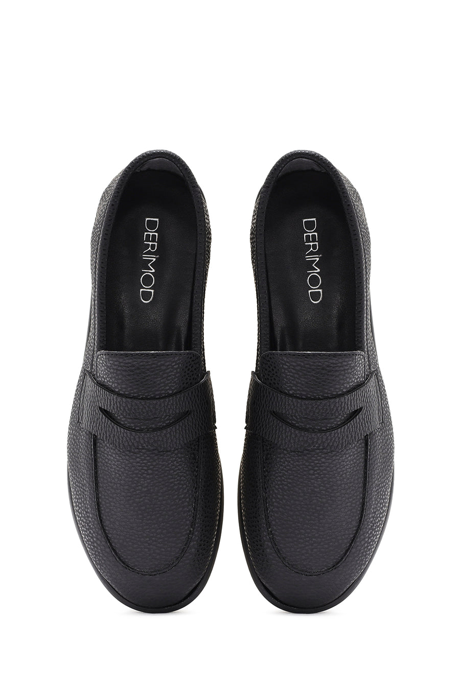 Kadın Siyah Maskülen Loafer