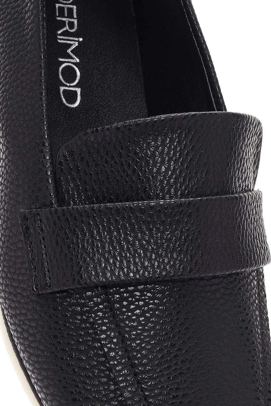 Kadın Siyah Maskülen Loafer