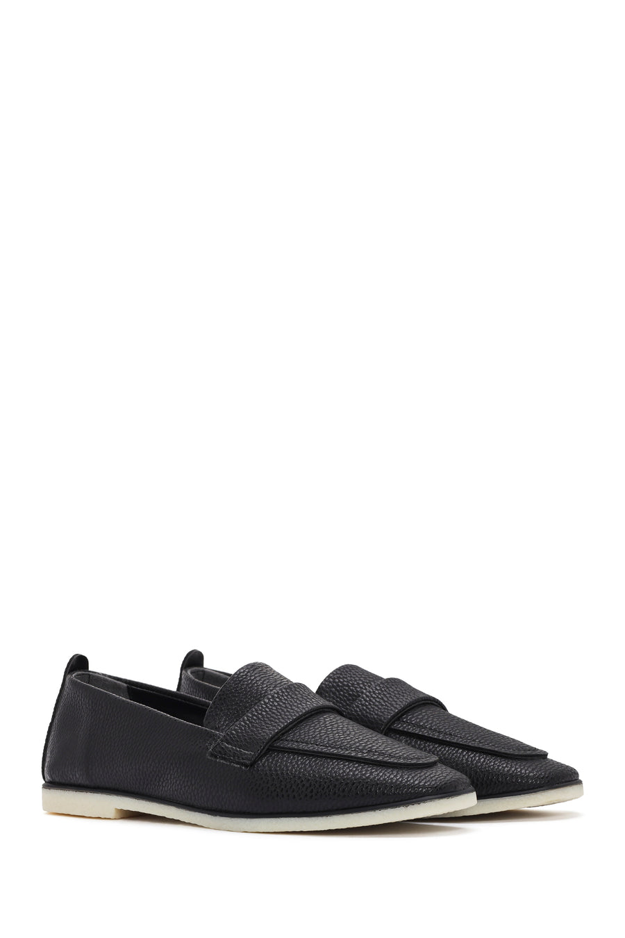 Kadın Siyah Maskülen Loafer