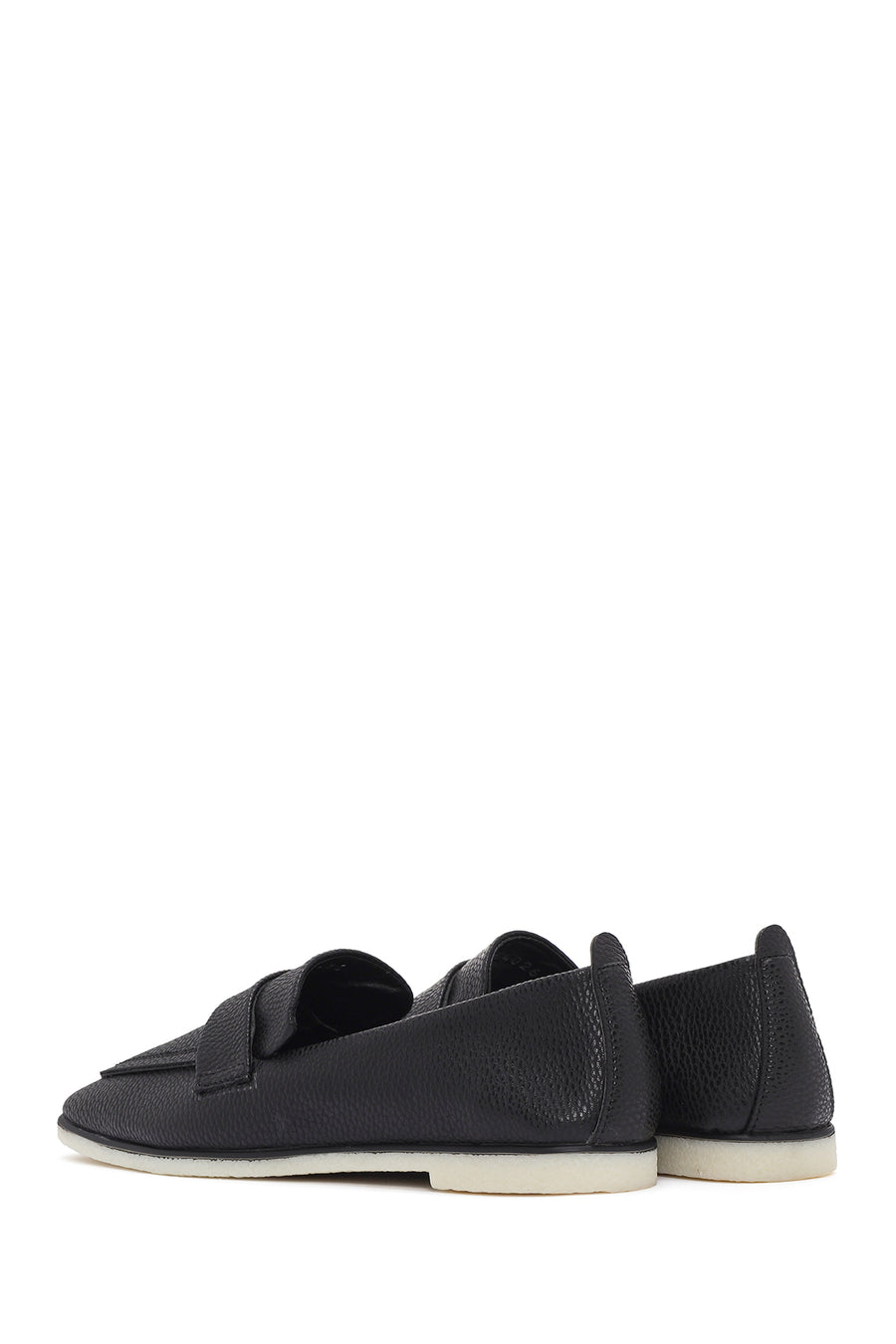 Kadın Siyah Maskülen Loafer