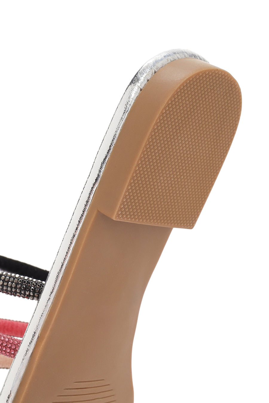 Women's Multicolored Stone Flip Flops