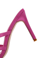 Kadın Pembe Aksesuar Detaylı İnce Topuklu Terlik | Derimod