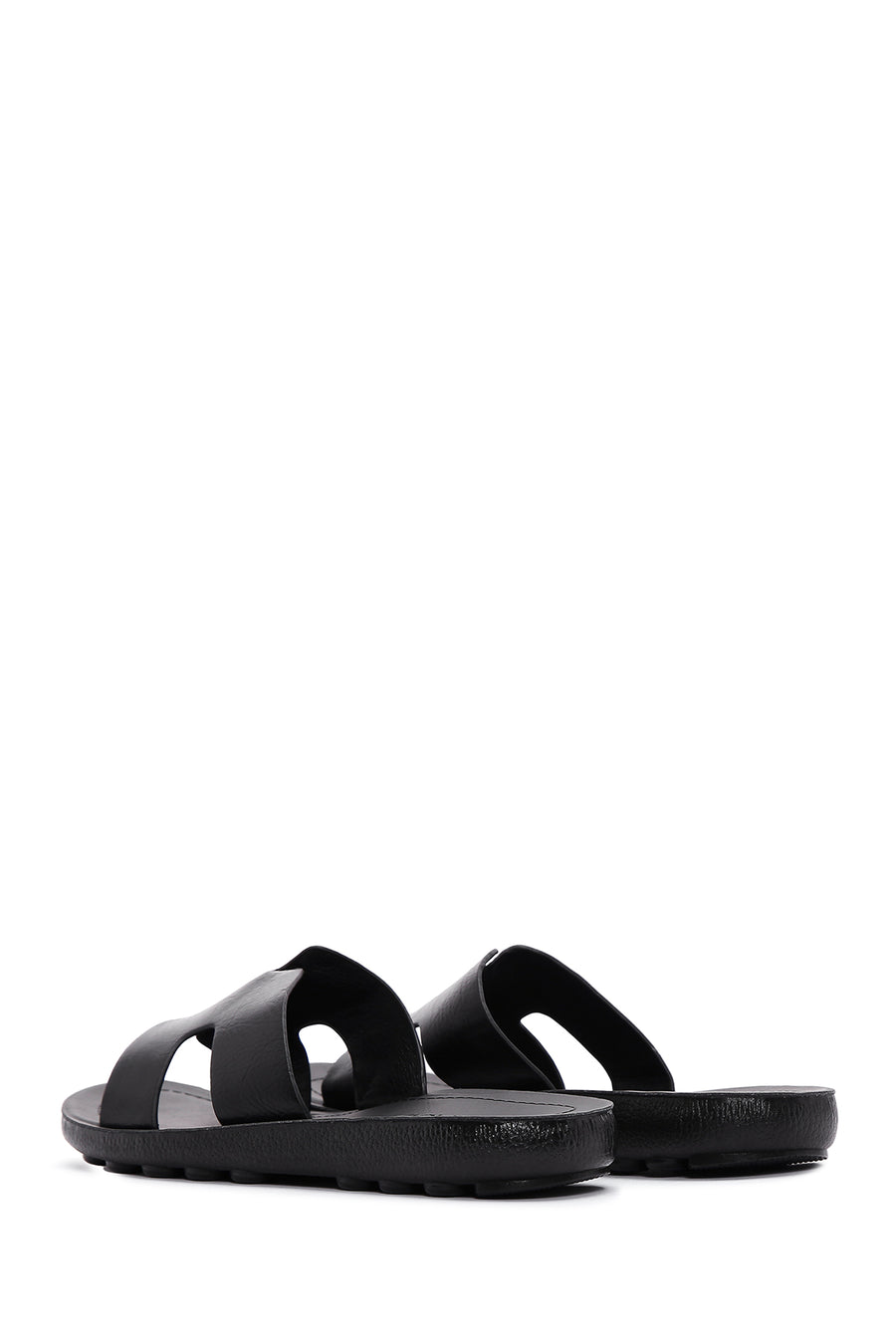 Women's Black Casual Slippers