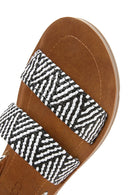 Women's Black Double Strap Sandals | Derimod