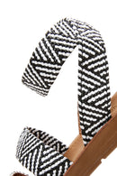Women's Black Double Strap Sandals | Derimod