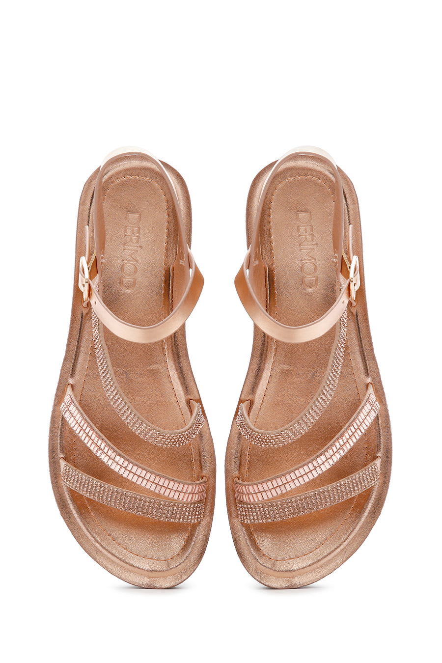 Women's Pink Ankle Strap Sandals