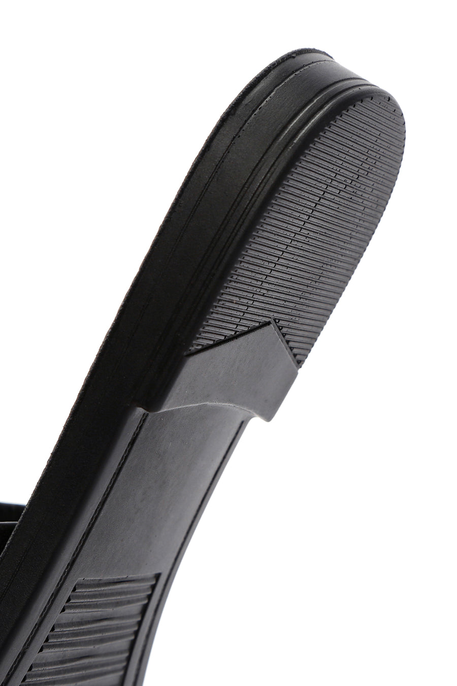 Women's Black Stone Slippers