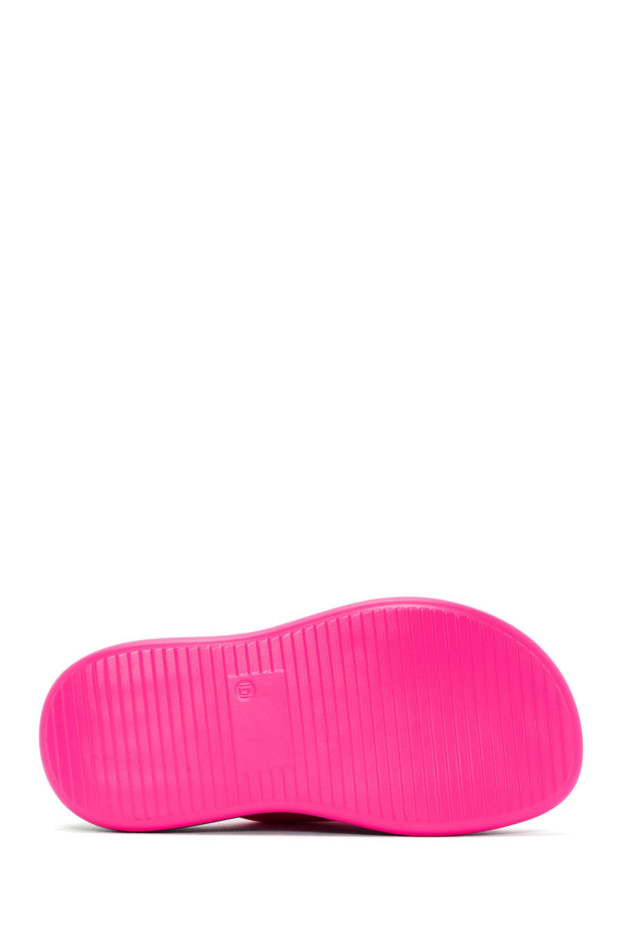 Women's Pink Thick Soled Slippers