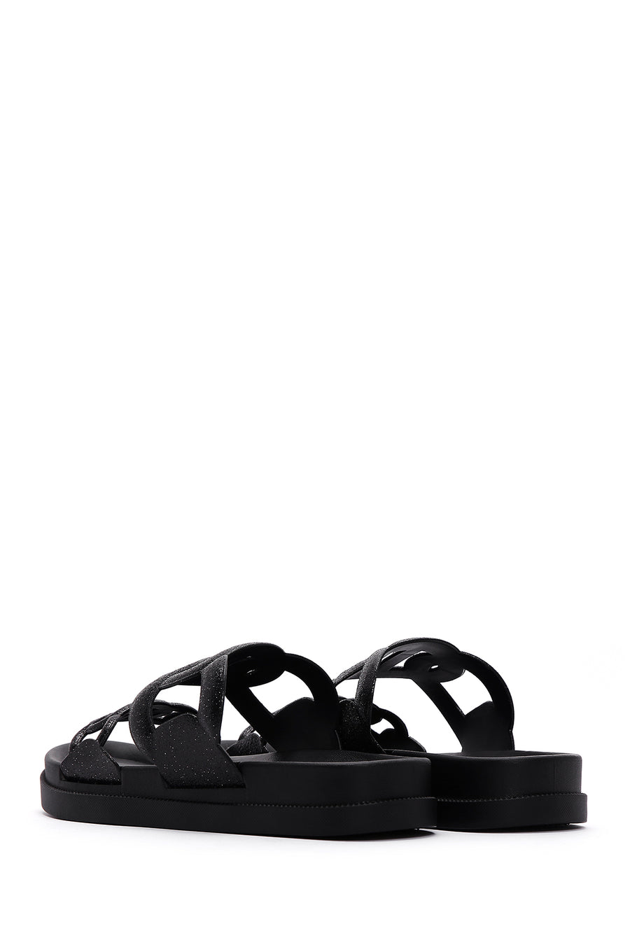 Women's Black Slippers
