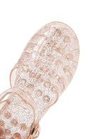 Women's Gold Ankle Strap Sandals | Derimod