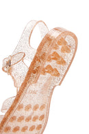 Women's Gold Ankle Strap Sandals | Derimod