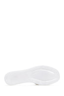 Women's White Stone Jelly Slippers | Derimod