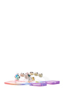 Kadın Çok Renkli Taşlı Jelly Parmak Arası Terlik | Derimod