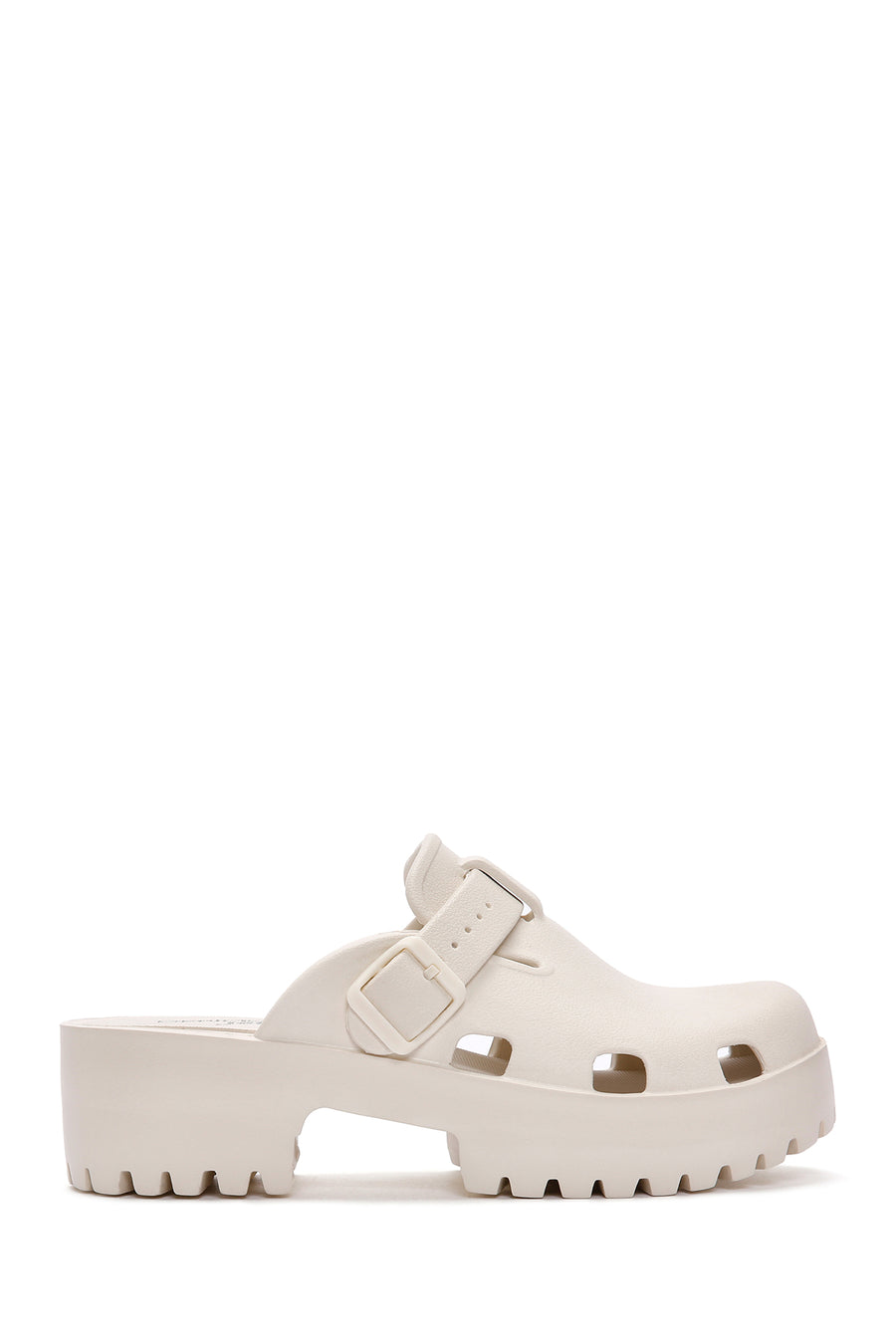 Women's White Jelly Thick Soled Slippers 24SFE4928PV | Derimod