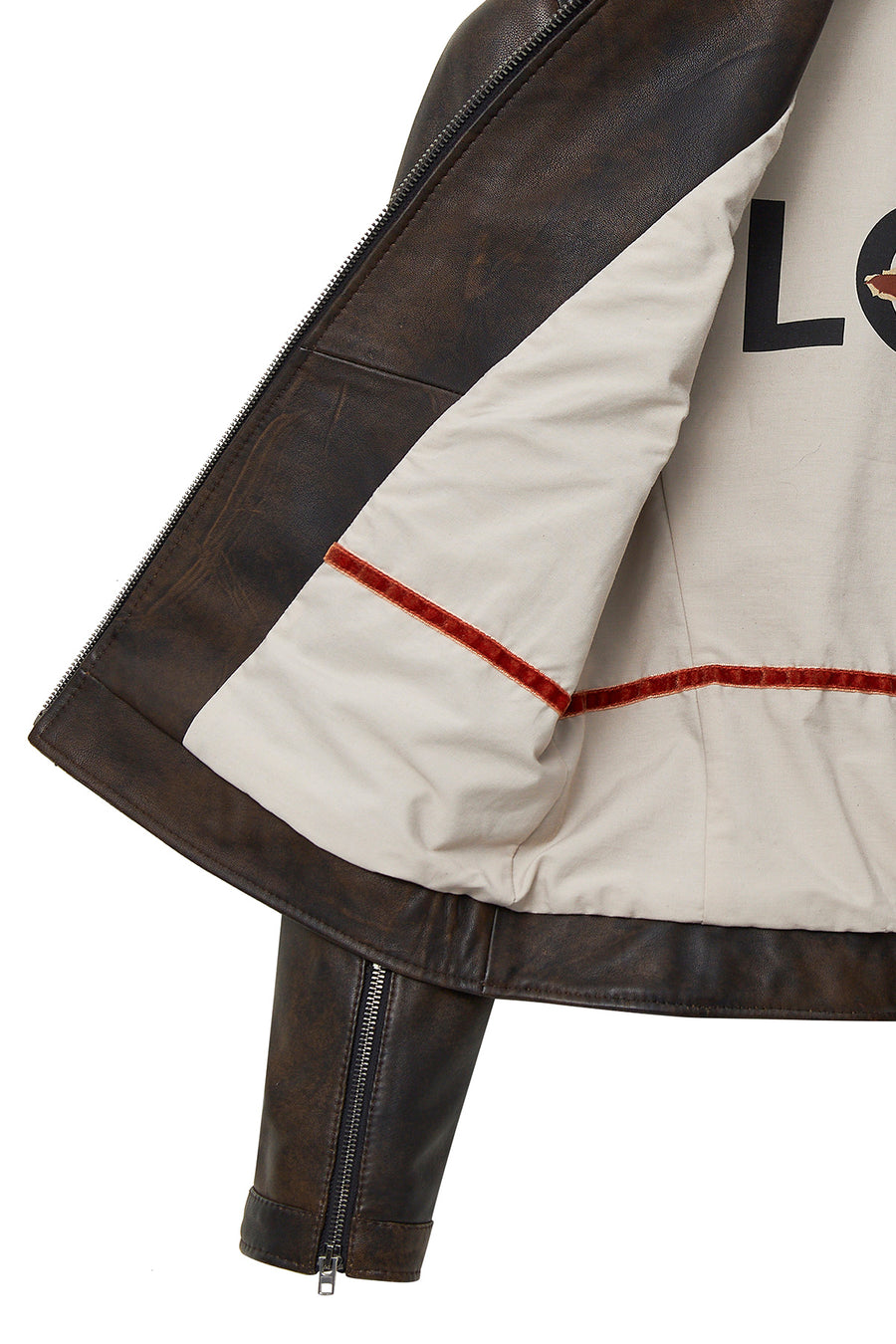 Glam Women's Brown Vintage Leather Jacket