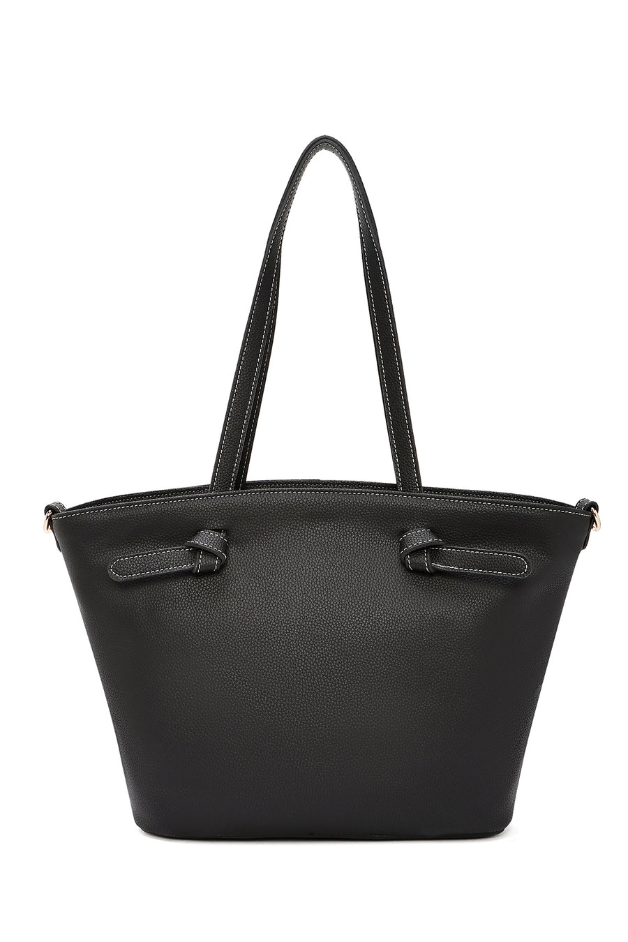 Women's Black Suede Shoulder Bag