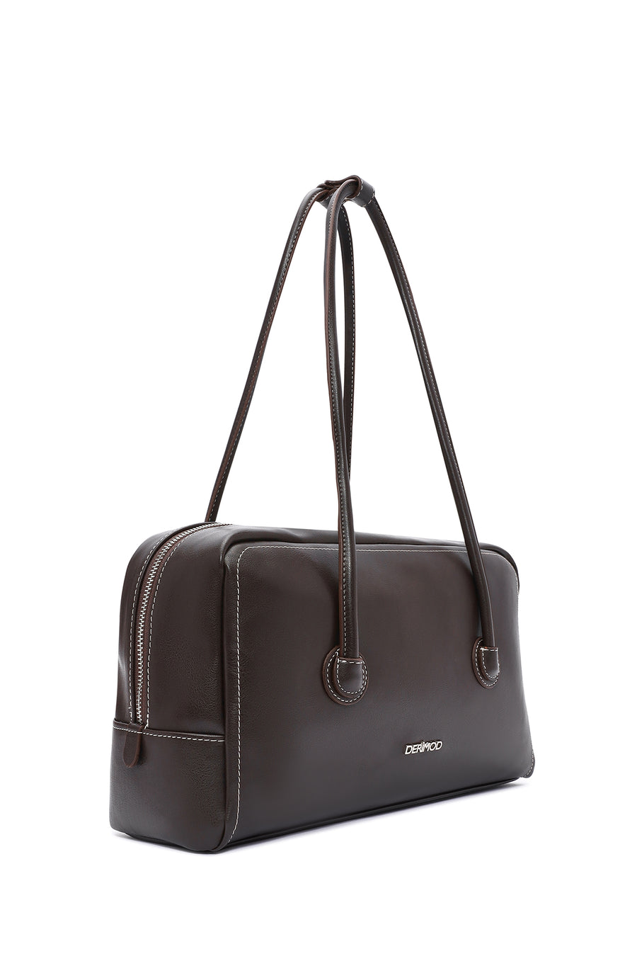 Women's Brown Classic Shoulder Bag