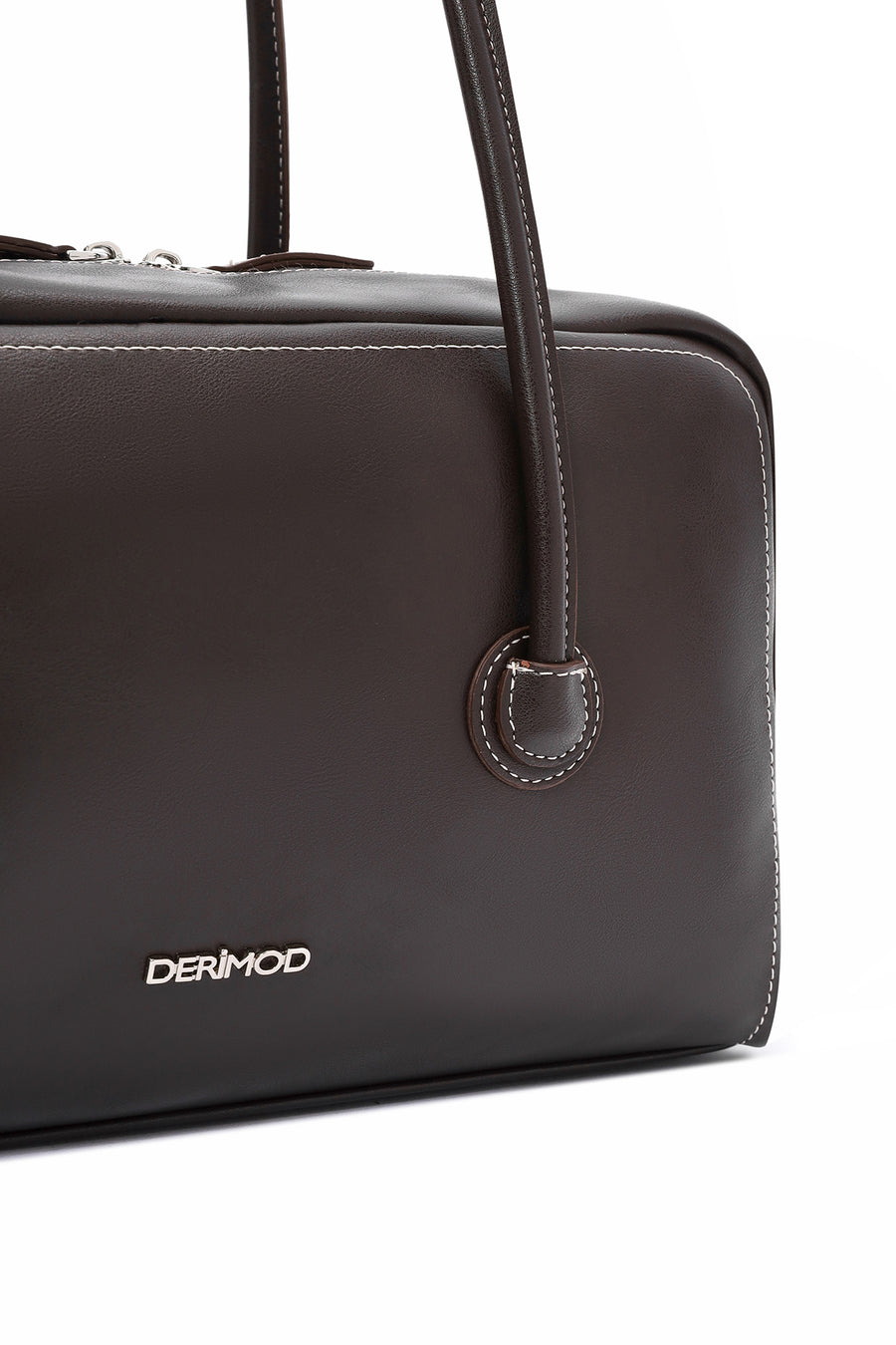 Women's Brown Classic Shoulder Bag