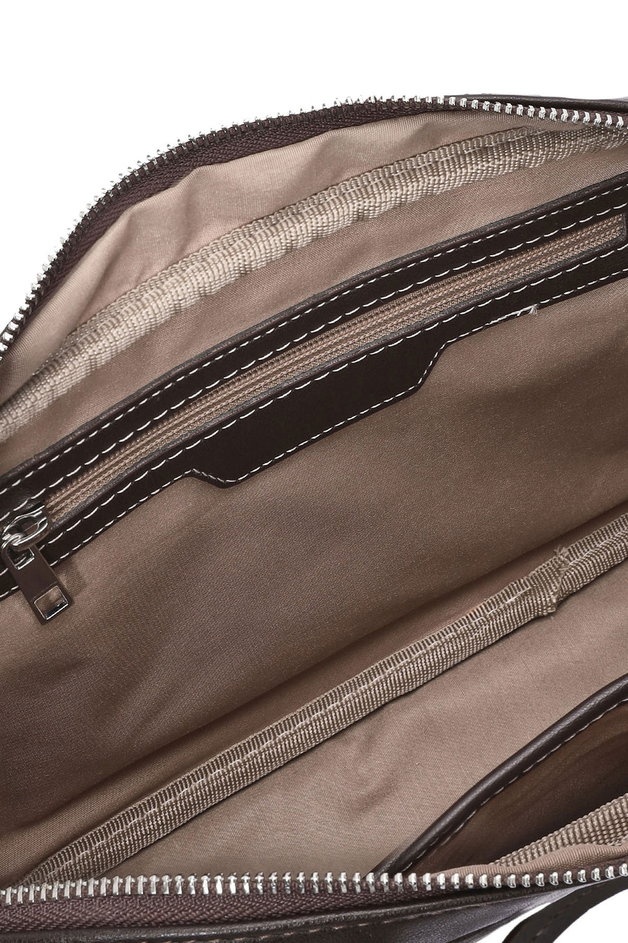 Women's Brown Classic Shoulder Bag
