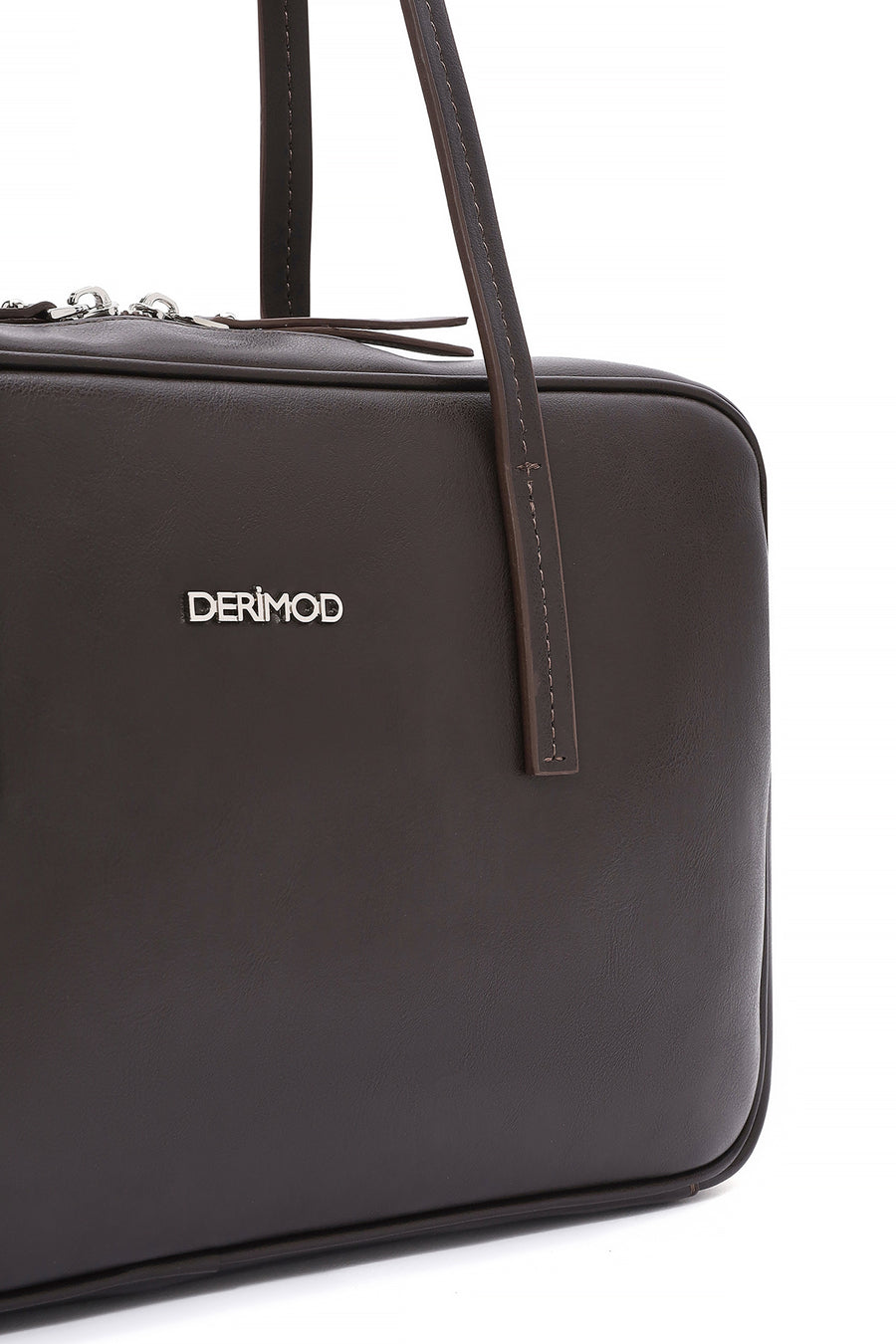 Women's Brown Classic Shoulder Bag