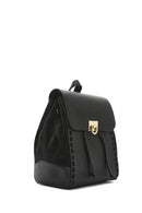 Women's Black Backpack | Derimod
