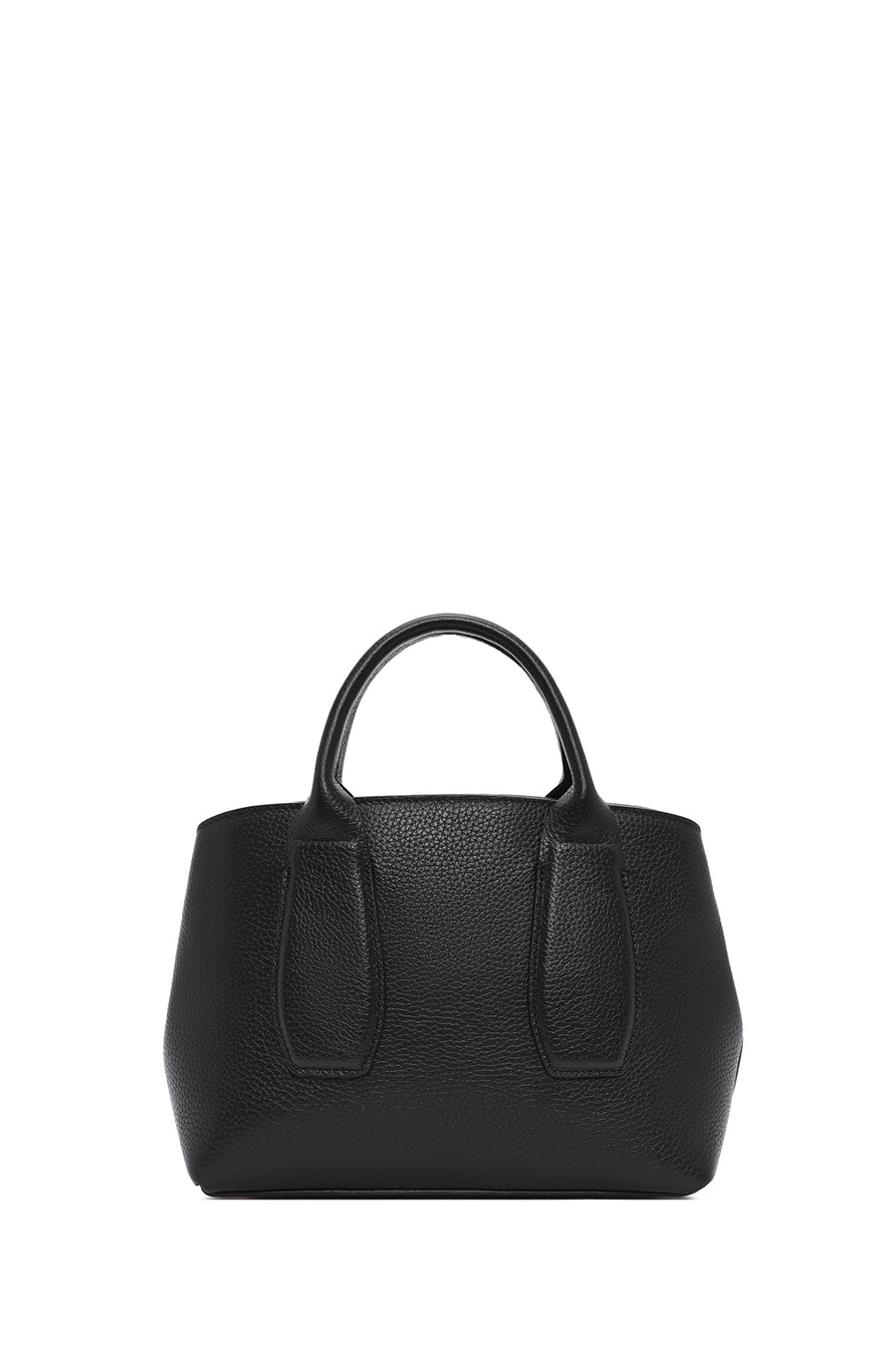 Women's Black Long Strap Classic Leather Handbag