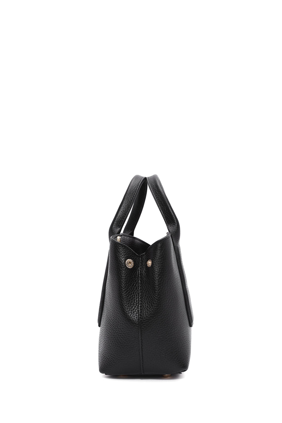 Women's Black Long Strap Classic Leather Handbag