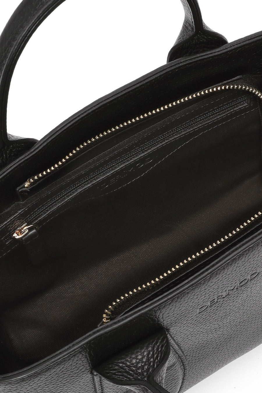 Women's Black Long Strap Classic Leather Handbag