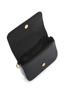 Women's Black Leather Shoulder Bag | Derimod
