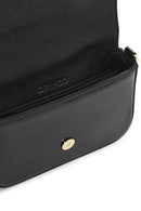 Women's Black Leather Shoulder Bag | Derimod