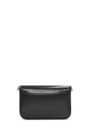 Women's Black Leather Shoulder Bag | Derimod
