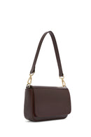 Kadın Bordo Deri Omuz Çantası | Derimod