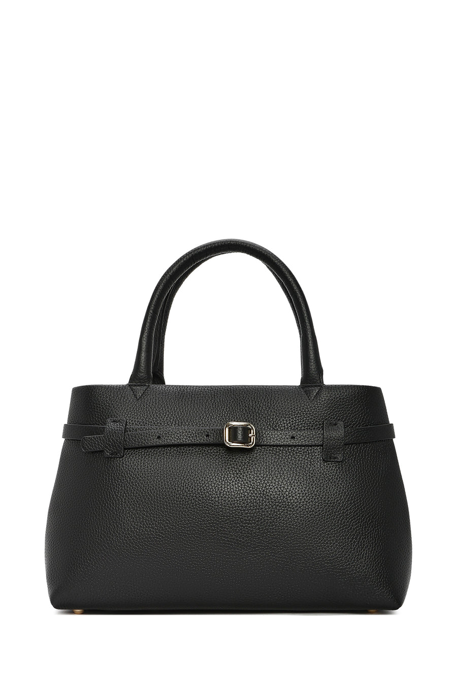 Women's Black Leather Classic Handbag 24WBD2304FT | Derimod