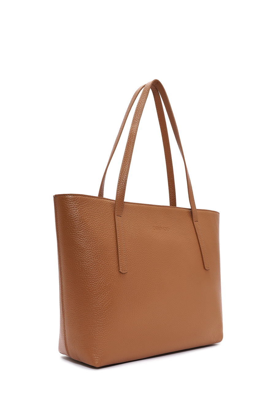 Women's Tan Leather Classic Shoulder Bag