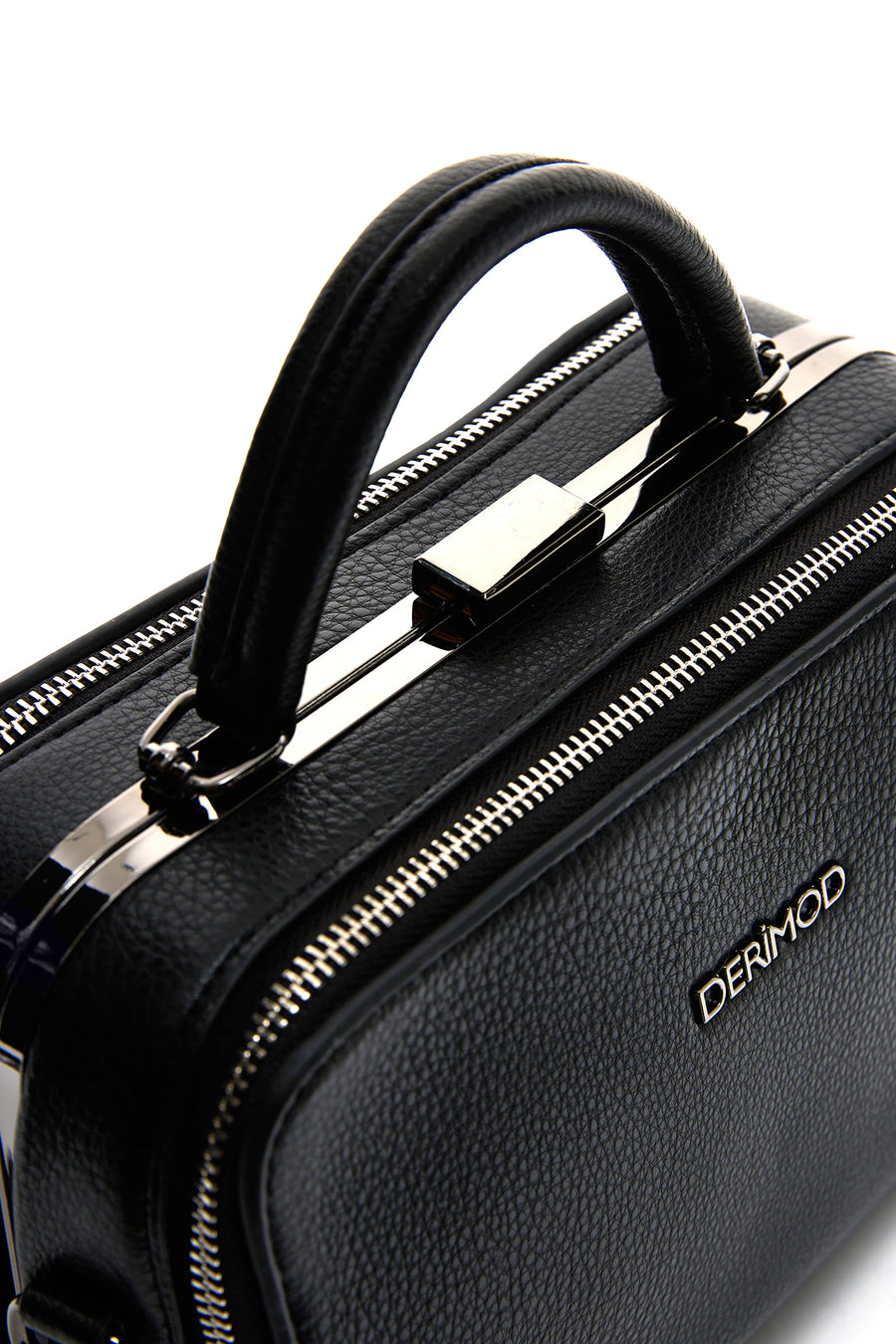Women's Black Long Strap Shoulder Bag