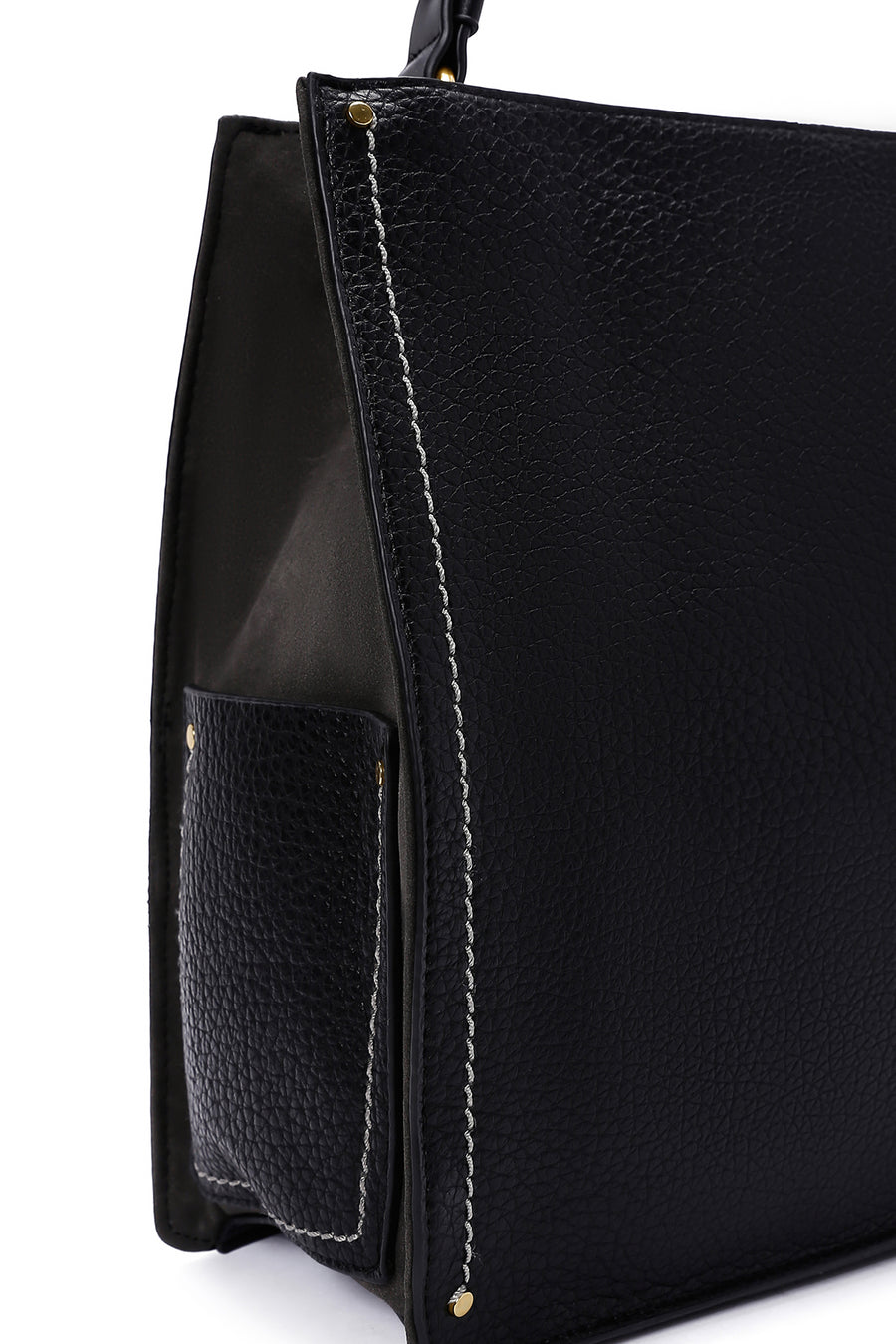Women's Black Long Strap Shoulder Bag