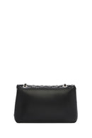 Women's Black Braided Chain Shoulder Bag | Derimod