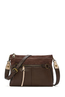 Kadın Kahverengi Uzun Askılı Çapraz Çanta | Derimod