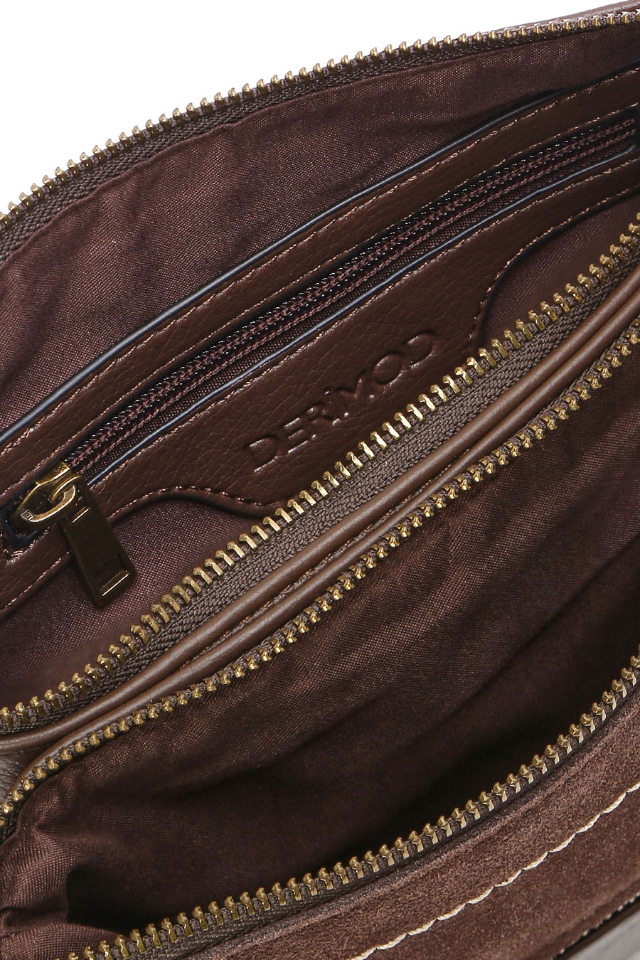 Women's Brown Long Strap Crossbody Bag
