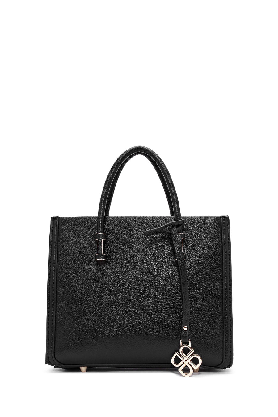 Women's Black Long Strap Classic Handbag