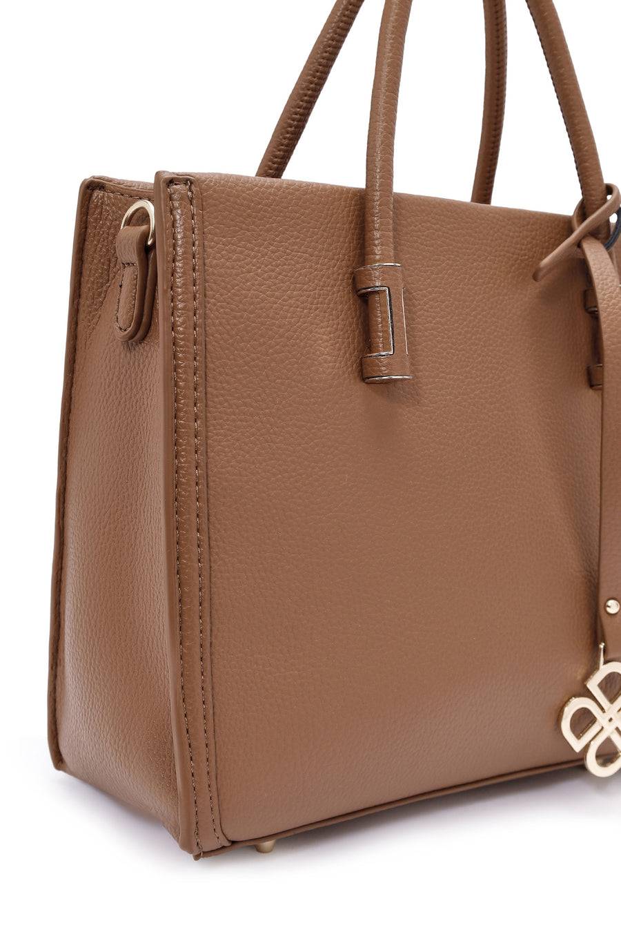 Women's Brown Long Strap Classic Handbag