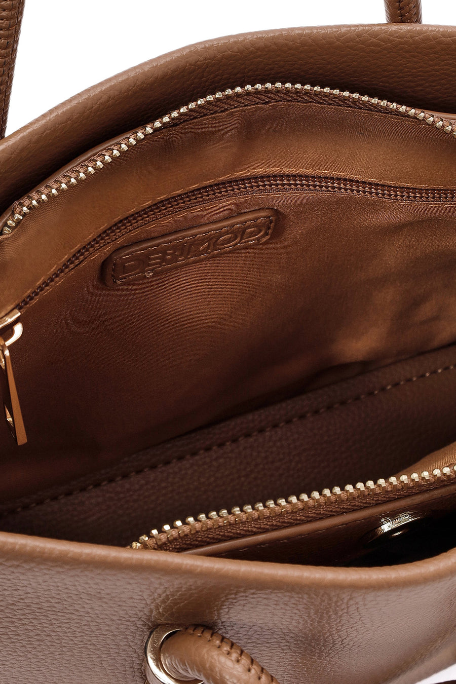 Women's Brown Long Strap Classic Handbag