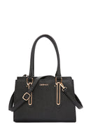 Women Black Long Strap Classic Shoulder Bag | Derimod