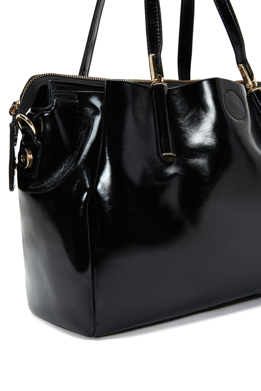 Women's Black Long Strap Classic Shoulder Bag