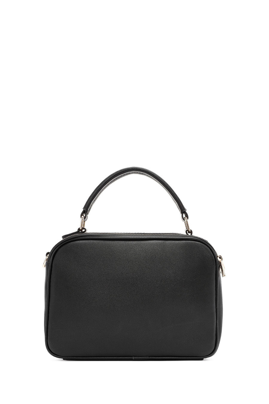 Women's Black Long Strap Printed Shoulder Bag