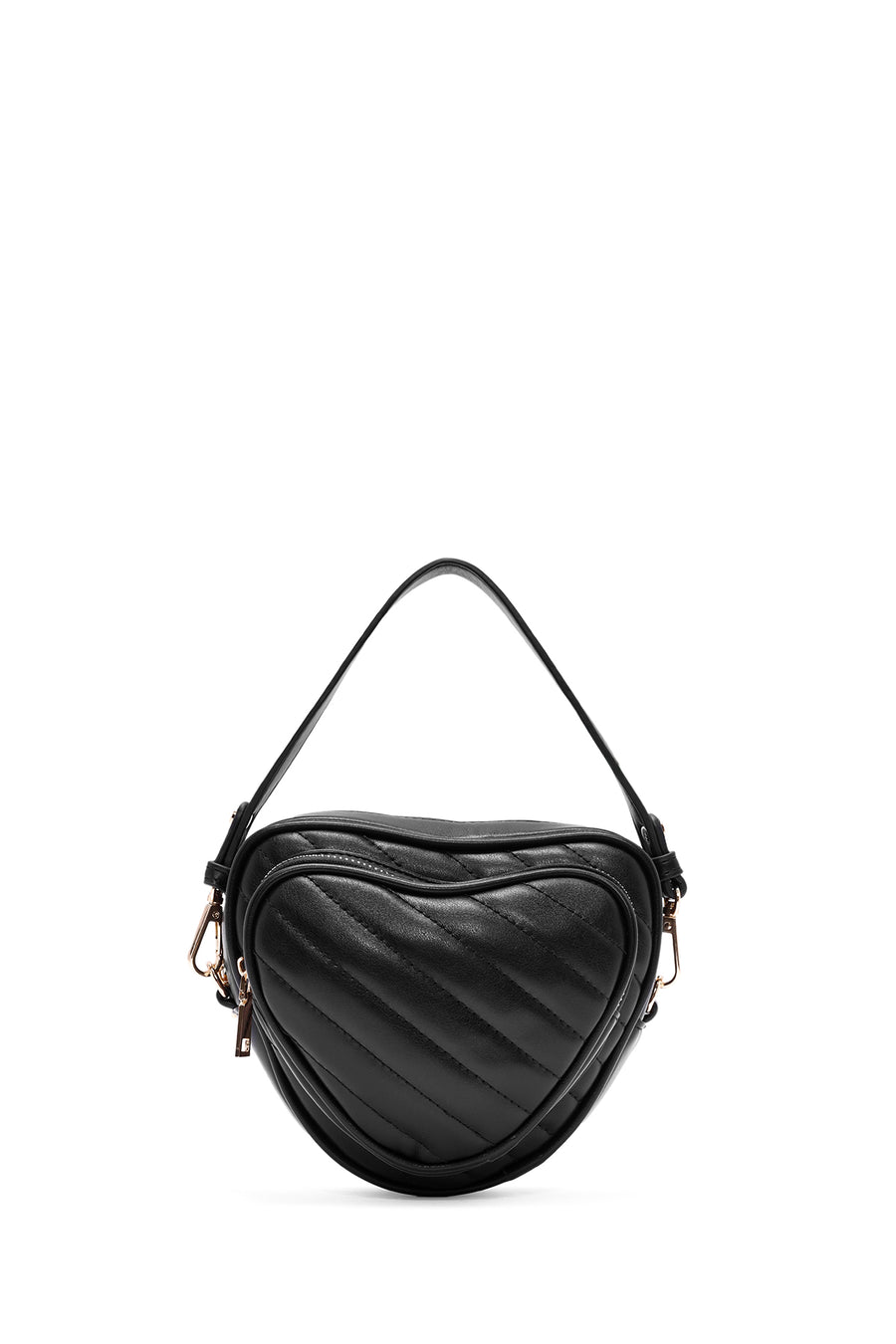 Women's Black Long Strap Printed Shoulder Bag