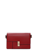 Women's Burgundy Long Strap Crossbody Bag | Derimod