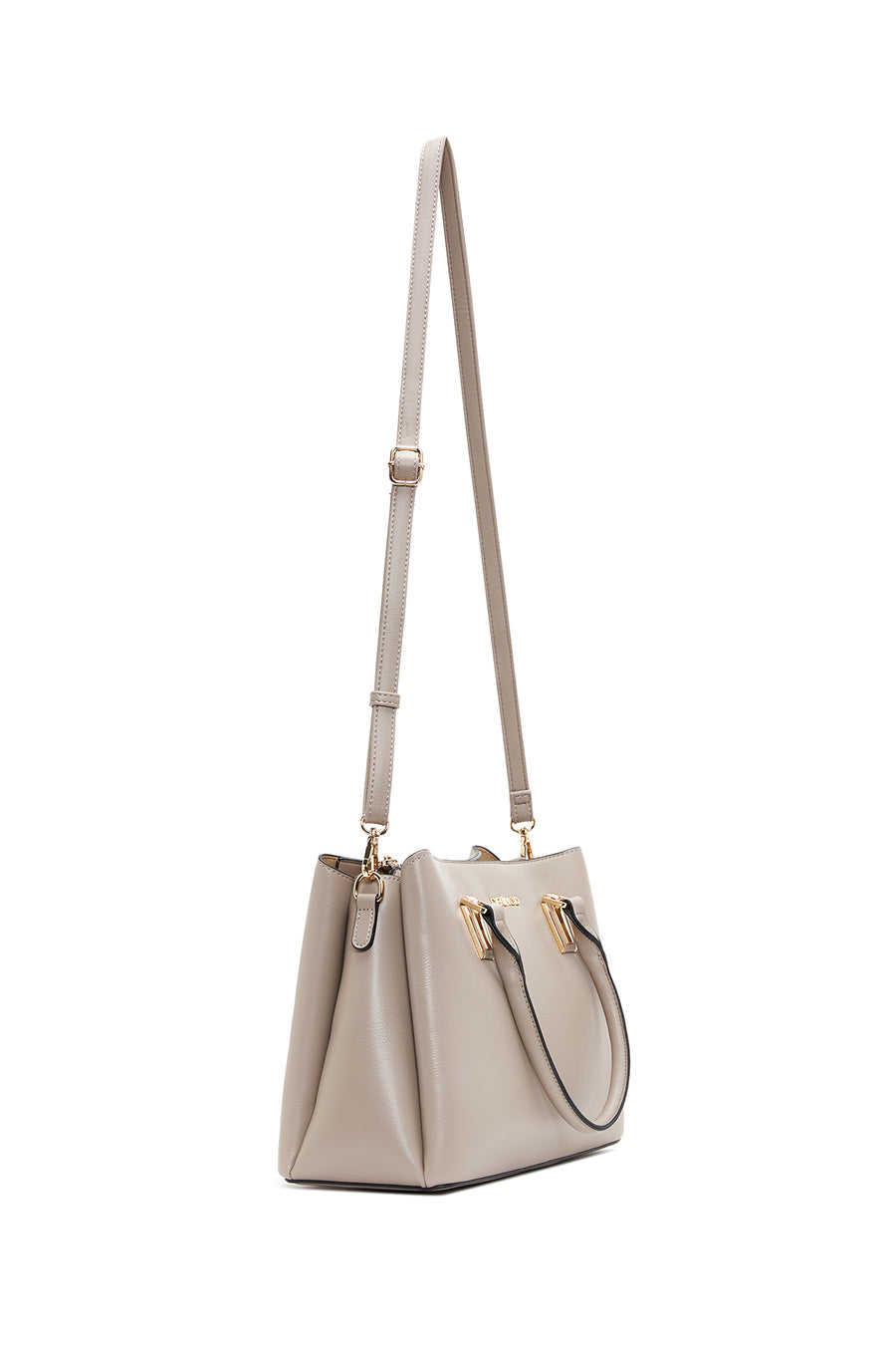 Women's Gray Long Strap Shoulder Bag