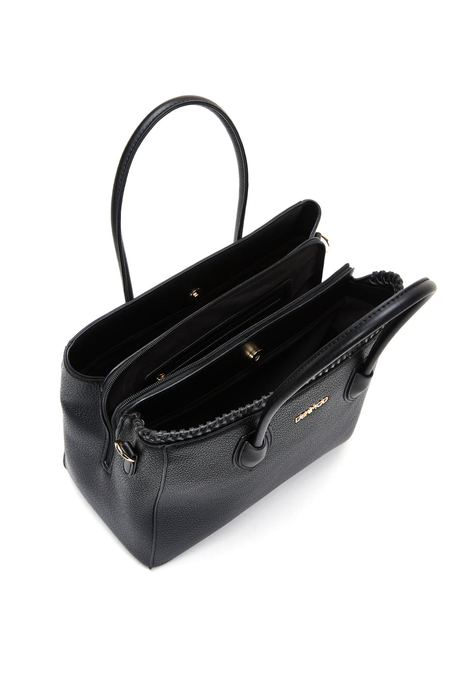 Women's Black Long Strap Shoulder Bag