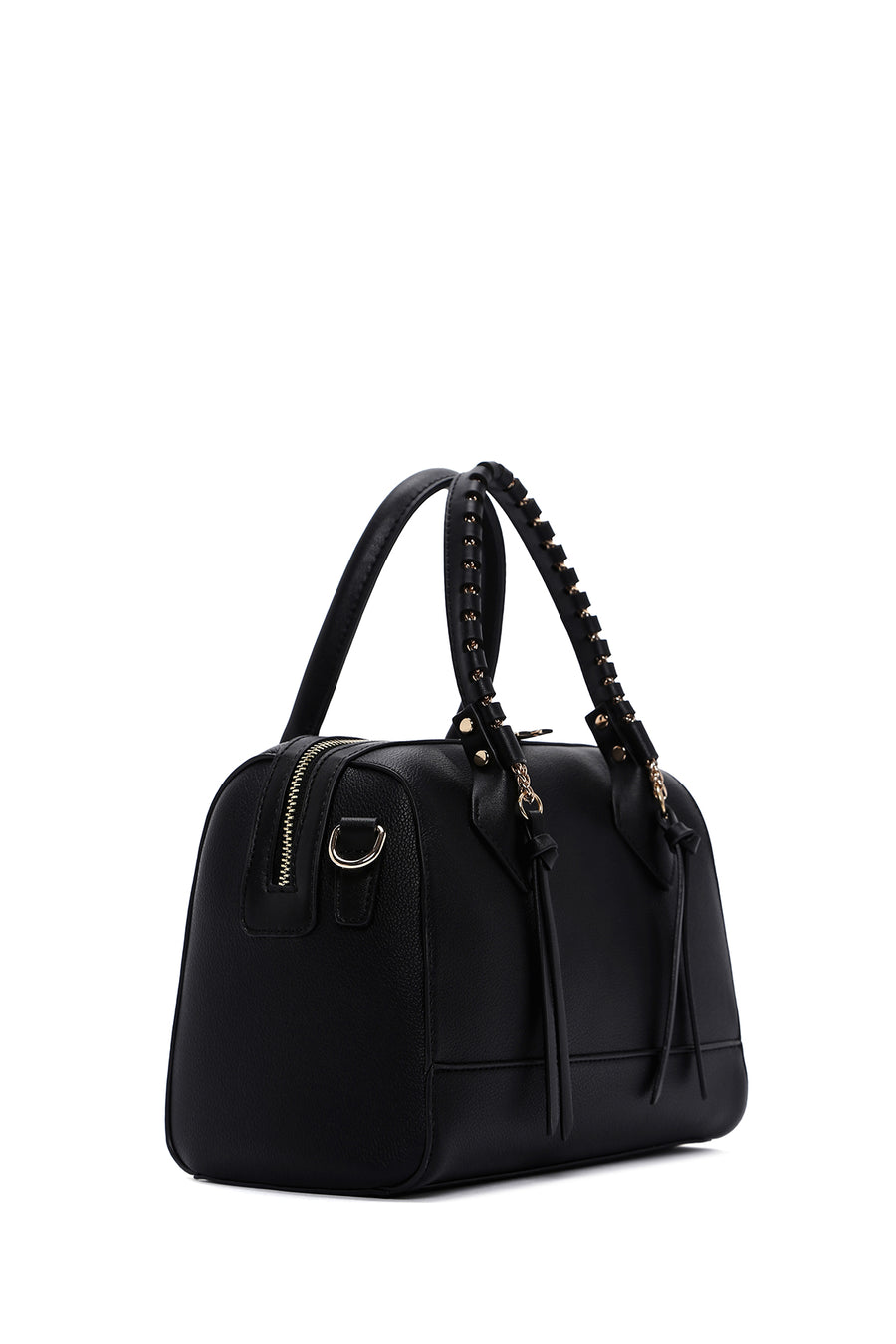 Women's Black Long Strap Shoulder Bag